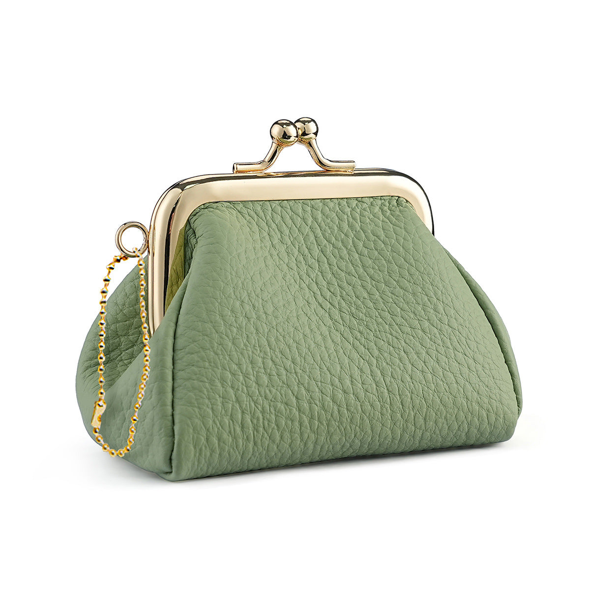 Wholesale Coin purse creative coin bag genuine leather wallet first layer cowhide coin bag